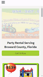 Mobile Screenshot of bouncehouserentalbroward.com